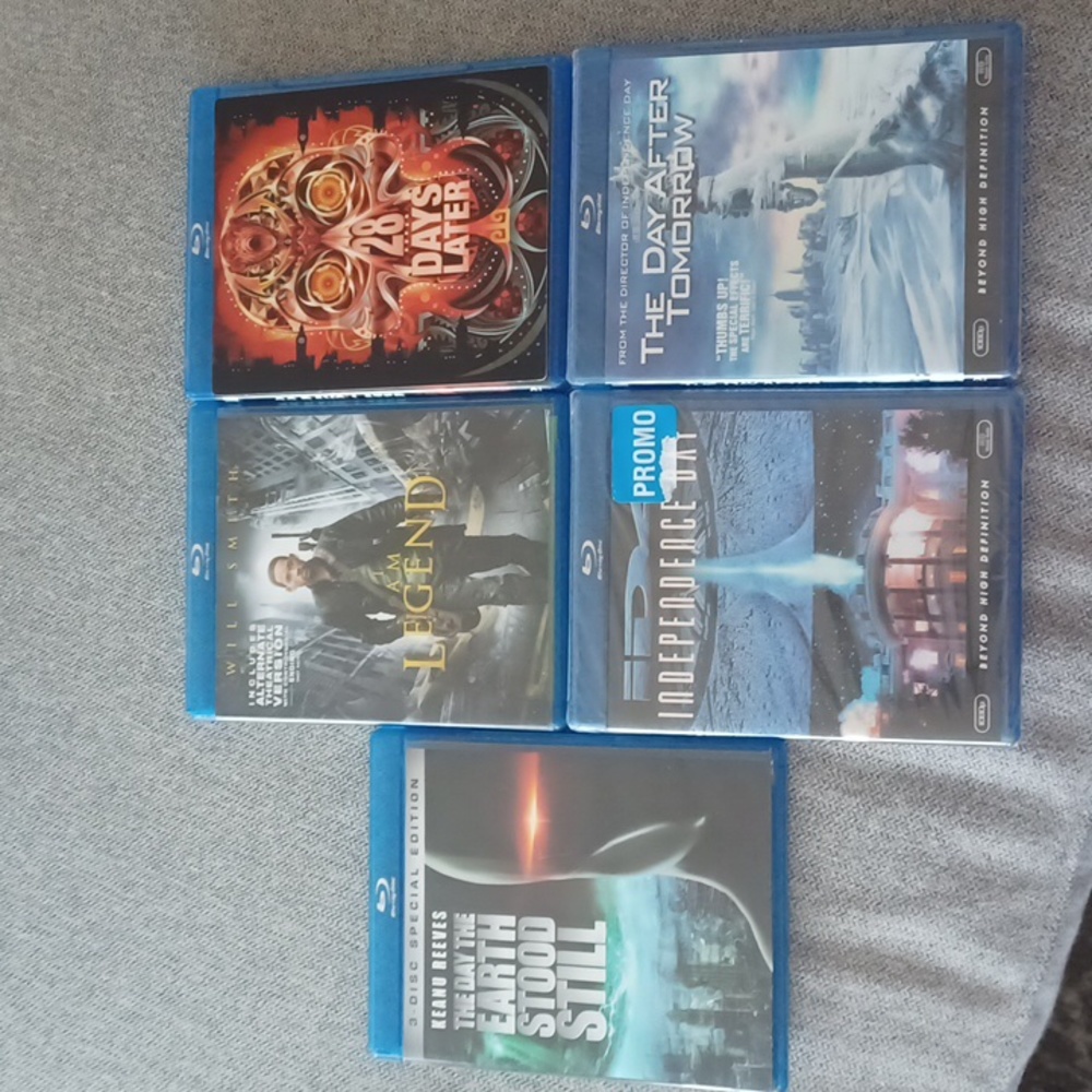 🎄 Doomsday/Apocalyptic Blu-ray Lot of 5